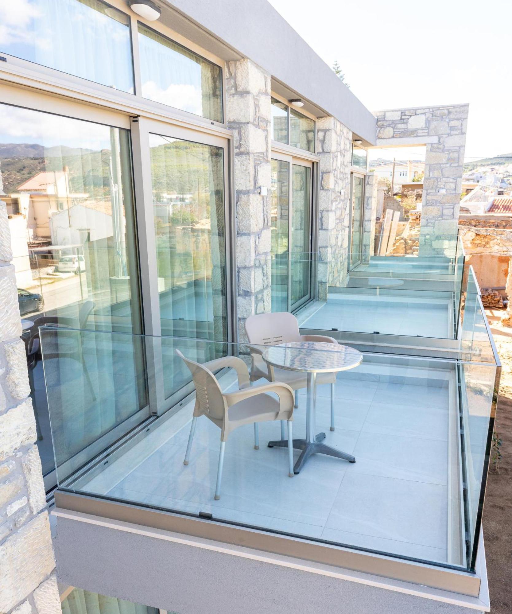 Achatis Apartments With Sea View Kolimvarion Bagian luar foto