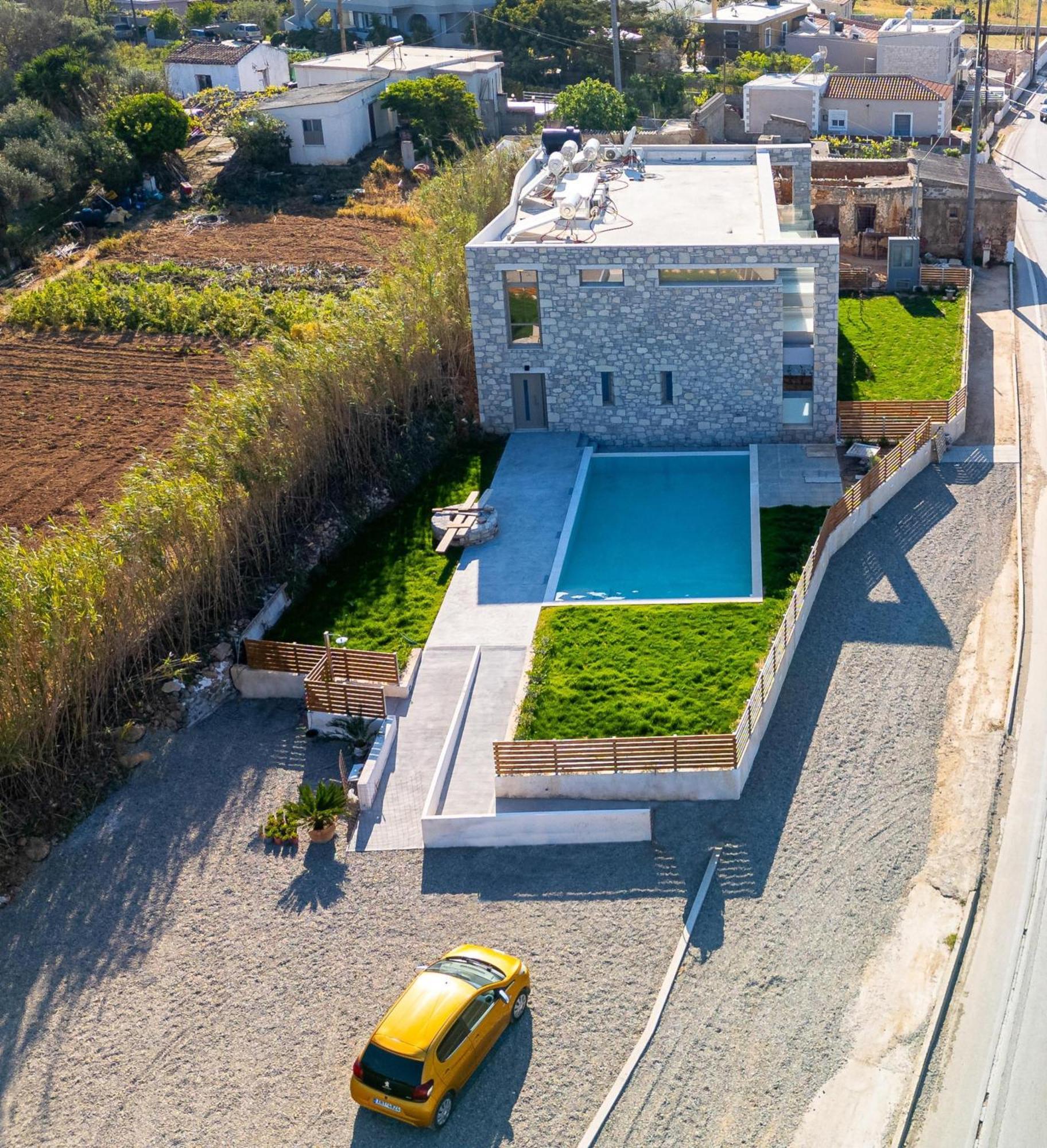 Achatis Apartments With Sea View Kolimvarion Bagian luar foto